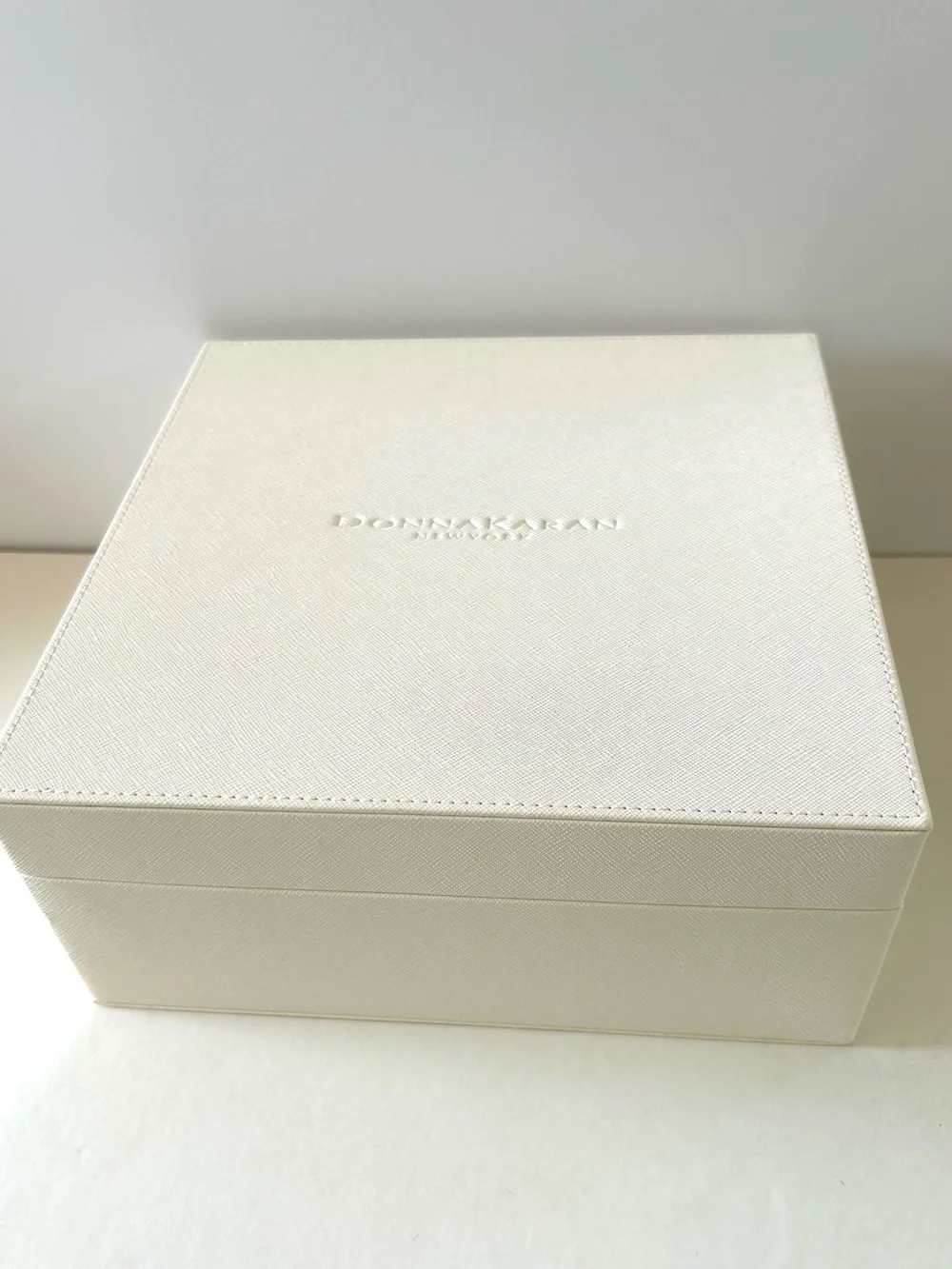 Donna Karan Accessory Box - Cream White